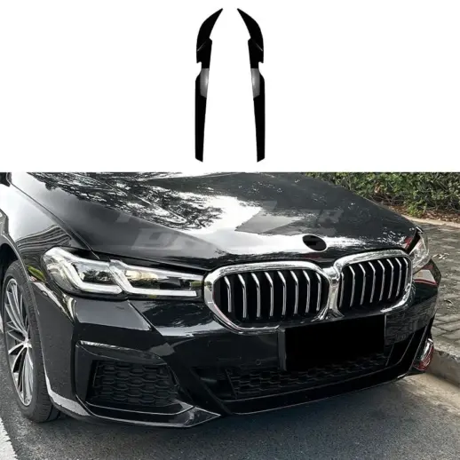 Headlight Covers For BMW 5 Series G30/G31 LCI Standard & M Sport & M550i Only – M Performance Look, Gloss Black