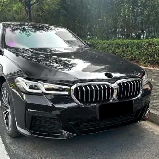 Headlight Covers For BMW 5 Series G30/G31 LCI Standard & M Sport & M550i Only – M Performance Look, Gloss Black