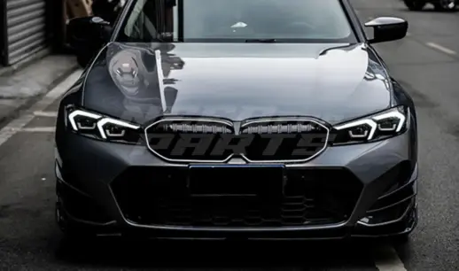 LED Double Line Grille For BMW 3 Series G20/G21 Pre-LCI Standard & M Sport & M340d & M340i Only – M Performance Look, Gloss Black