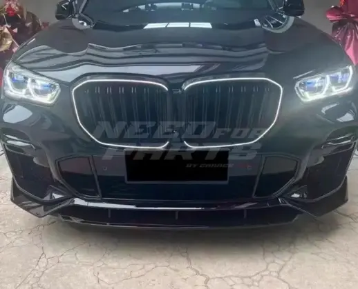 LED Double Line Grille For BMW X5 F95/G05 Pre-LCI Standard & M Sport & M50d & M50i & X5M Only – M Performance Look, Gloss Black
