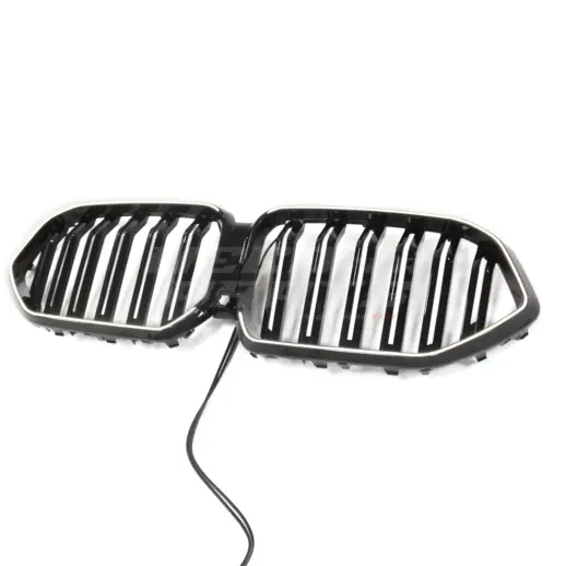 LED Double Line Grille For BMW X6 F96/G06 Pre-LCI Standard & M Sport & M50d & M50i & X6M Only – M Performance Look, Gloss Black