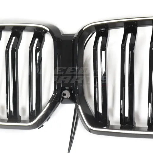 LED Double Line Grille For BMW X6 F96/G06 Pre-LCI Standard & M Sport & M50d & M50i & X6M Only – M Performance Look, Gloss Black