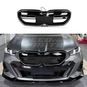 LED Grille Voor BMW 5 Series G61/G60 Standard & M Sport – M Performance Look, Hoogglans Zwart
