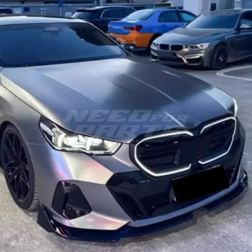 LED Grille For BMW 5 Series G60/G61 Standard & M Sport Only – M Performance Look, Gloss Black