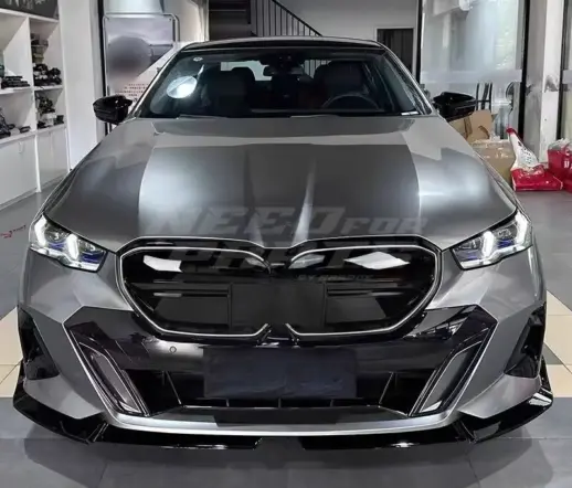LED Grille For BMW 5 Series G60/G61 Standard & M Sport Only – M Performance Look, Gloss Black
