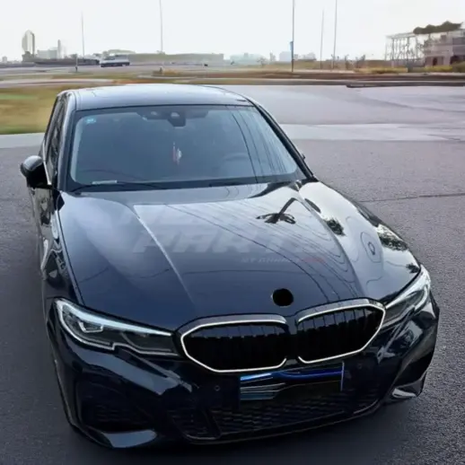 LED Single Line Grille For BMW 3 Series G20/G21 Pre-LCI Standard & M Sport & M340d & M340i Only – M Performance Look, Gloss Black