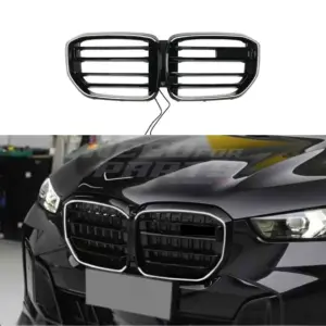 LED Single Line Grille Voor BMW X5 G05/F95 LCI Standard & M Sport & M60i & X5M – X5M Look, Hoogglans Zwart