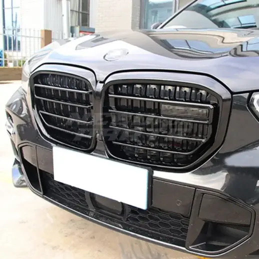LED Single Line Grille For BMW X5 F95/G05 Pre-LCI Standard & M Sport & M50d & M50i & X5M Only – M Performance Look, Gloss Black