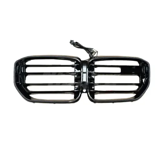 LED Single Line Grille For BMW X5 F95/G05 Pre-LCI Standard & M Sport & M50d & M50i & X5M Only – M Performance Look, Gloss Black