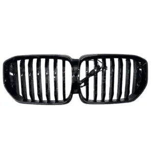 LED Single Line Grille Voor BMW X5 G05/F95 LCI Standard & M Sport & M60i & X5M – M Performance Look, Hoogglans Zwart