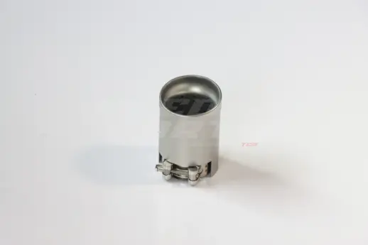 Matte Silver Exhaust Tip 89mm