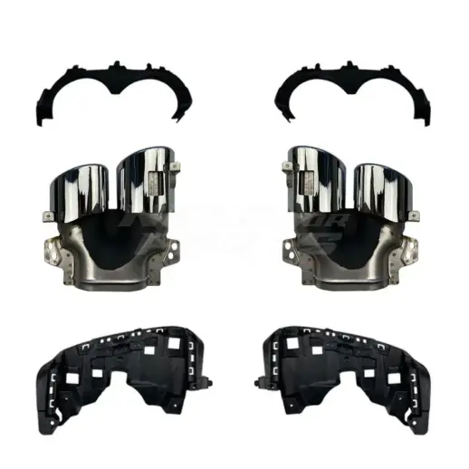 Mercedes-Specific Exhaust Tips For Mercedes A Class/CLA Class/GLA Class/GLB Class C118/H247/V177/W177/X118/X247 A35 AMG & CLA35 AMG & GLA35 AMG & GLA45 AMG & GLB35 AMG & A45 AMG & CLA45 AMG Only – 45 AMG Look