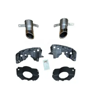 Mercedes-Specific Exhaust Tips Voor Mercedes GLA H247 AMG Line & GLA35 AMG – 35 AMG Look