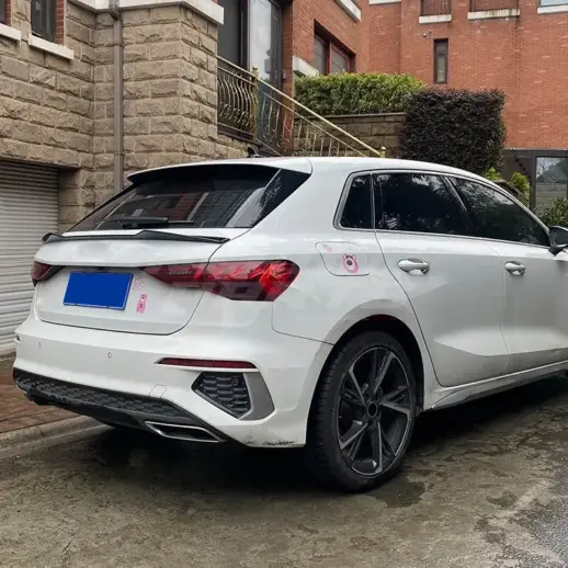 Mid Spoiler For Audi A3/A3 S Line/S3/RS3 8Y (Allstreet & Sportback) – Sport Look, Gloss Black