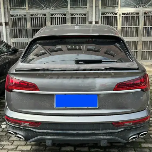 Mid Spoiler For Audi Q5/Q5 S Line/SQ5 FY (Sportback) (2020-present) Facelift – Sport Look, Gloss Black