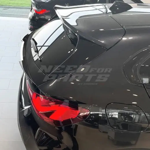 Mid Spoiler For BMW 1 Series F40 (2019-2024) Standard & M Sport & M135i Only – Racing Look, Gloss Black