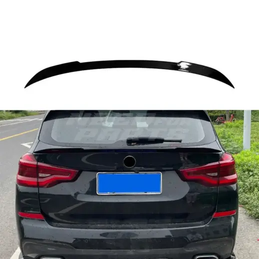 Mid Spoiler For BMW X3 G01 Standard & M Sport & M40i & M40d Only – M Performance Look, Gloss Black