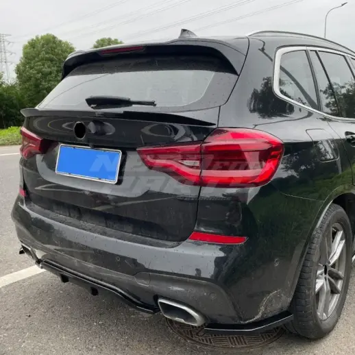 Mid Spoiler For BMW X3 G01 Standard & M Sport & M40i & M40d Only – M Performance Look, Gloss Black