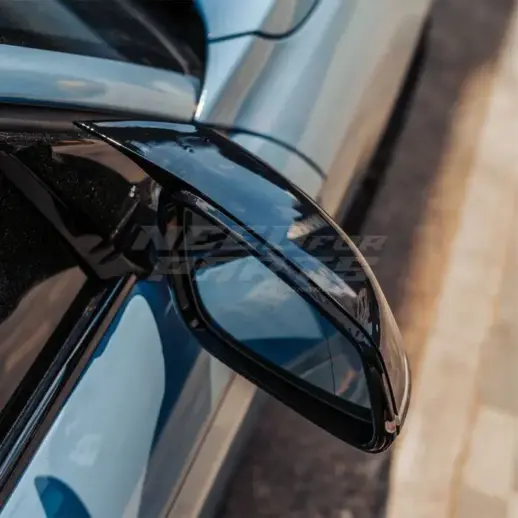 Mirror Covers For BMW 1 Series/2 Series/3 Series/4 Series/X1 E84/F20/F21/F22/F23/F30/F31/F32/F33/F36 Standard & M Sport & M135i & M140i & M235i & M240i Only – M Performance Look, Gloss Black