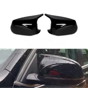 Mirror Covers (Vervangend) Voor BMW 5 Series/6 Series/7 Series – M Performance Look, Hoogglans Zwart