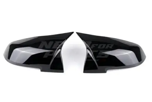Mirror Covers For BMW 5 Series/6 Series/7 Series F01/F06/F10/F11/F12/F13 Standard & M Sport & M550d Only – M Performance Look, Gloss Black