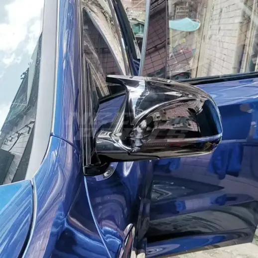 Mirror Covers For BMW X3/X4/X5/X6/X7 G01/G02/G05/G06/G07 Pre-LCI Standard & M Sport & M40d & M40i & M50d & M50i Only – M Performance Look, Gloss Black