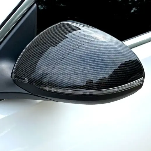 Mirror Covers For Mercedes C Class S206/W206 AMG Line & C43 AMG & C63 AMG Only – Sport Look, Carbon Look