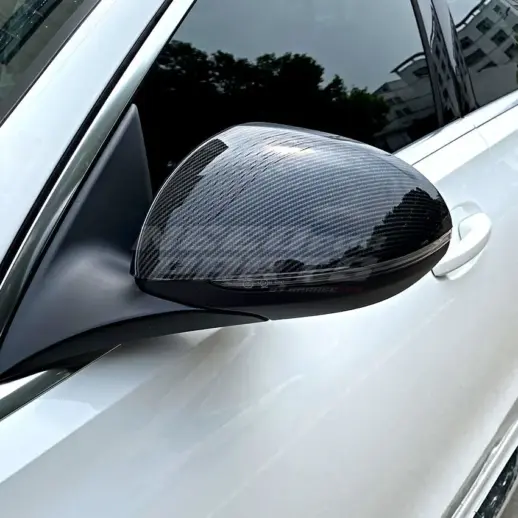 Mirror Covers For Mercedes C Class S206/W206 AMG Line & C43 AMG & C63 AMG Only – Sport Look, Carbon Look