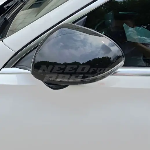 Mirror Covers For Mercedes C Class S206/W206 AMG Line & C43 AMG & C63 AMG Only – Sport Look, Gloss Black
