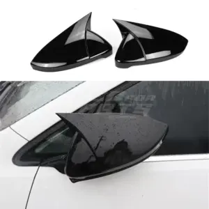 Mirror Covers (Overzet) Voor Volkswagen Golf 7/7.5 (Alltrack & Hatchback & Variant) – Sport Look, Hoogglans Zwart