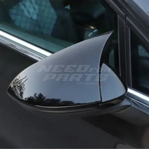 Mirror Covers For Volkswagen Golf 8/8.5 (Alltrack & Hatchback & Variant) GTD & GTE & GTI & R & R Line & Standard Only – Sport Look, Gloss Black
