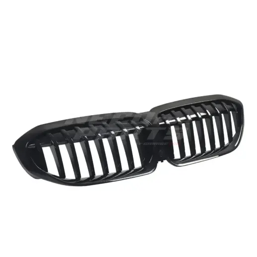 Old To New Double Line Grille For BMW 5 Series G30/G31 Pre-LCI Standard & M Sport & M550d & M550i Only – M Performance Look, Gloss Black