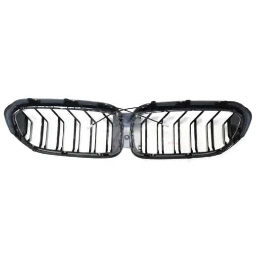 Old To New LED Double Line Grille For BMW 5 Series G30/G31 Pre-LCI Standard & M Sport & M550d & M550i Only – M Performance Look, Gloss Black