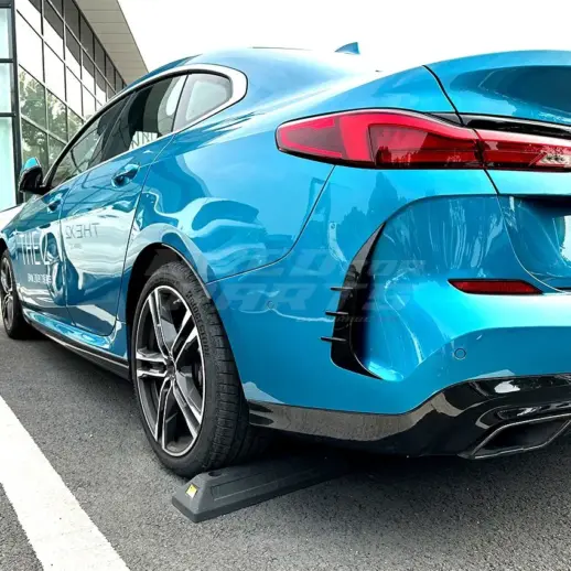Rear Bumper Canards For BMW 2 Series F44 (2019-2024) M Sport & M235i Only – Racing Look, Gloss Black