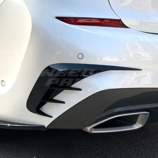Rear Bumper Canards For BMW 3 Series G20/G21 Pre-LCI M Sport & M340d & M340i Only – Racing Look, Gloss Black