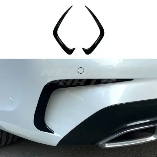 Rear Bumper Canards For BMW 3 Series G20/G21 Pre-LCI M Sport & M340d & M340i Only – Sport Look, Gloss Black