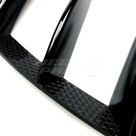 Rear Bumper Canards For Mercedes A Class W176 AMG Line Only – Racing Look, Gloss Black