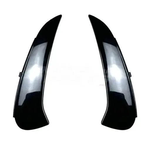 Rear Bumper Canards For Mercedes C Class S206/W206 AMG Line & C43 AMG & C63 AMG Only – AMG Look, Gloss Black