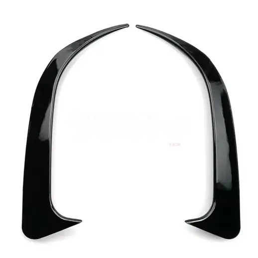Rear Bumper Canards For Mercedes CLA Class C117/X117 AMG Line & CLA45 AMG Only – AMG Look, Gloss Black