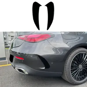 Rear Bumper Canards Voor Mercedes CLE A236/C236 AMG Line – AMG Look, Hoogglans Zwart