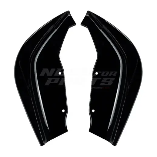 Rear Side Splitters For BMW 1 Series F40 (2019-2024) M Sport & M135i Only – M Performance Look, Gloss Black