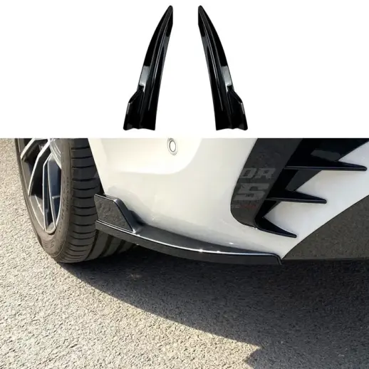 Rear Side Splitters For BMW 3 Series G20/G21 Pre-LCI M Sport & M340d & M340i Only – M Performance Look, Gloss Black