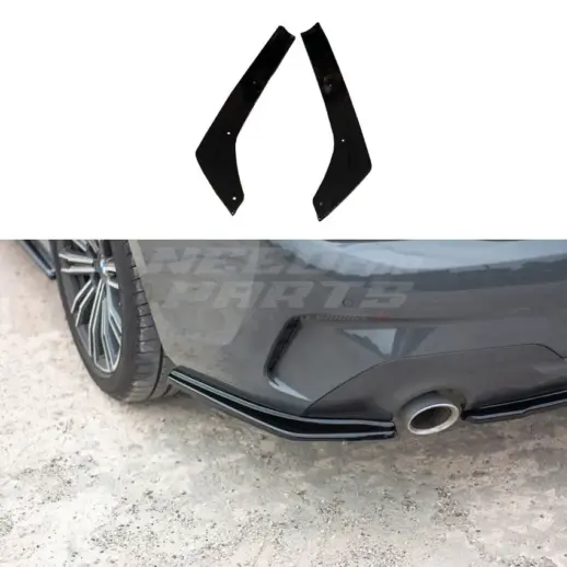 Rear Side Splitters For BMW 3 Series G20/G21 Pre-LCI M Sport & M340i & M340d Only – M Performance Look, Gloss Black