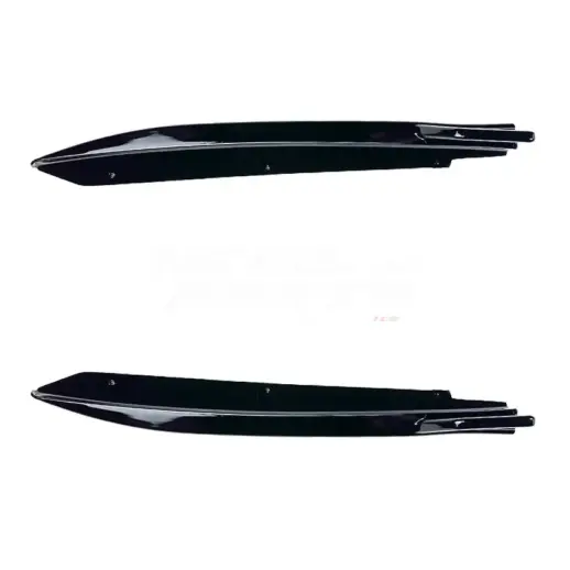 Rear Side Splitters For BMW 5 Series G30/G31 M Sport & M550d & M550i Only – M Performance Look, Gloss Black