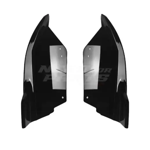 Rear Side Splitters For BMW X1 U11 (2022-present) M Sport & M35i Only – M Performance Look, Gloss Black