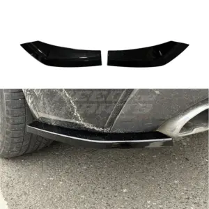 Rear Side Splitters Voor BMW X3 G01 Pre-LCI M Sport & M40i & M40d – M Performance Look, Hoogglans Zwart