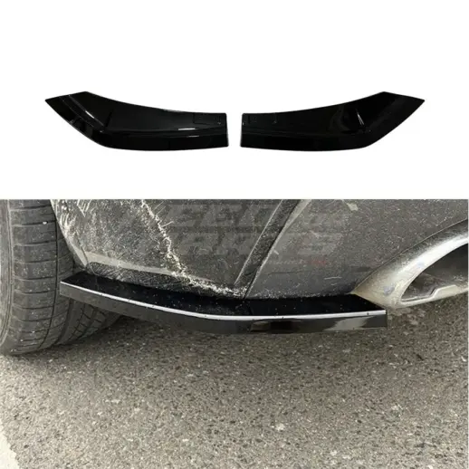 Rear Side Splitters For BMW X3 G01 (2017-2021) Pre-LCI M Sport & M40i & M40d Only – M Performance Look, Gloss Black