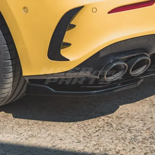 Rear Side Splitters For Mercedes A Class W177 A45 AMG & A35 AMG Only – AMG Look, Gloss Black