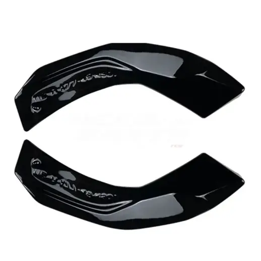Rear Side Splitters For Mercedes A Class W177 A45 AMG & A35 AMG Only – AMG Look, Gloss Black