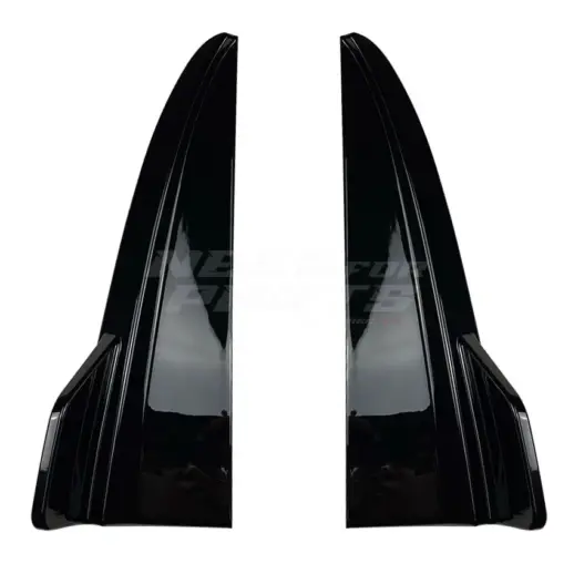 Rear Side Splitters For Mercedes C Class W205 AMG Line & C43 AMG & C450 AMG & C63 AMG Only – AMG Look, Gloss Black